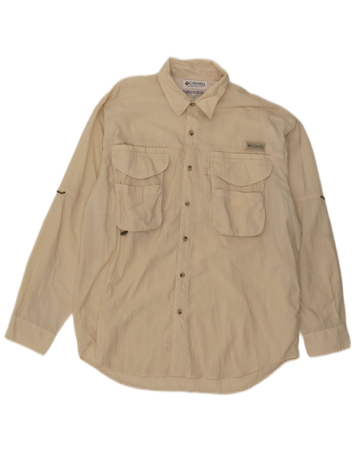 Ανδρικό πουκάμισο Columbia Medium Beige Nylon