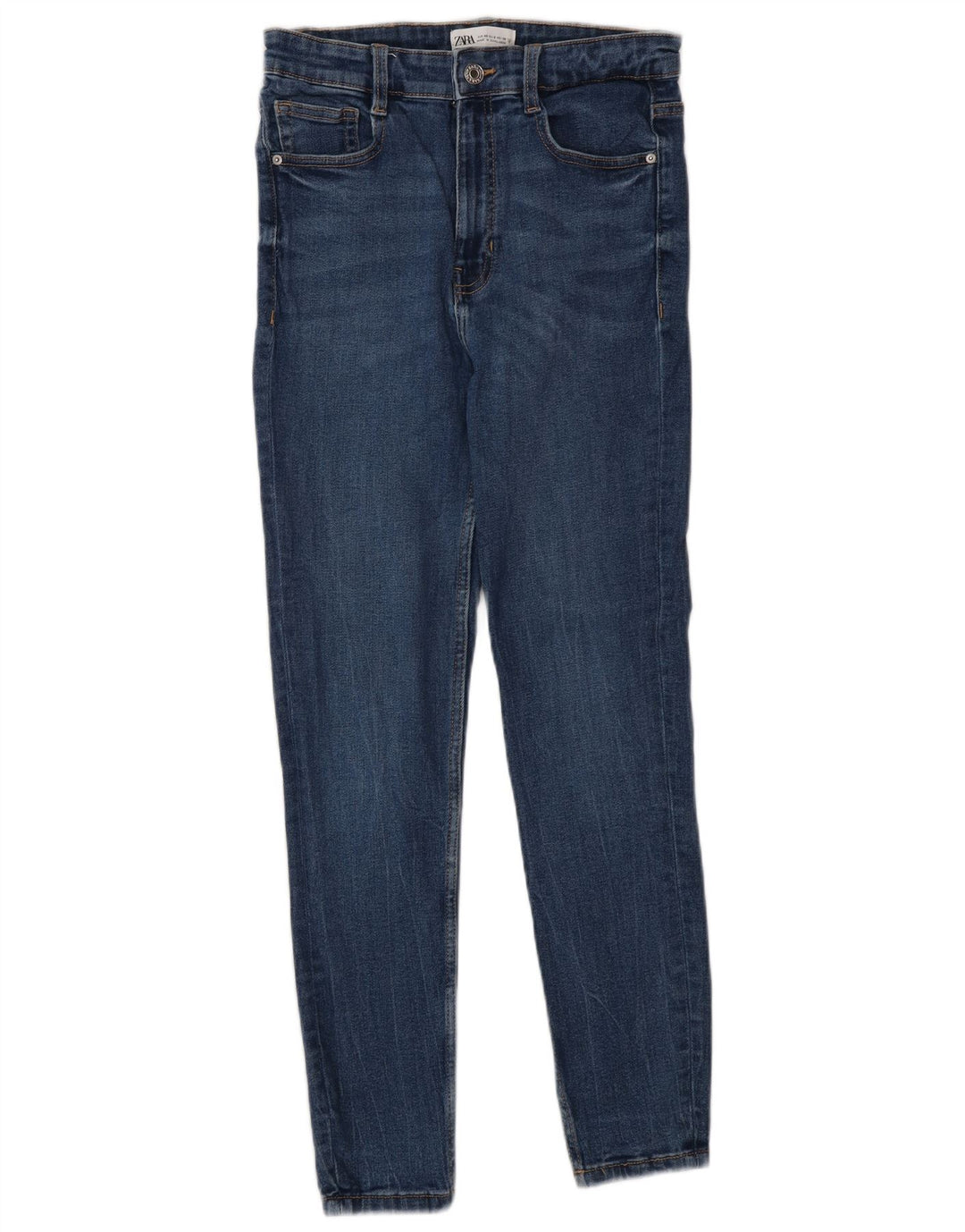 Zara Γυναικείο Skinny Jeans EU 40 Medium W30 L27 Blue