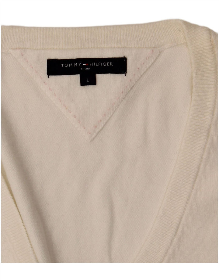 Tommy Hilfiger Γυναικείο Γιλέκο Tank Top UK 14 Large White
