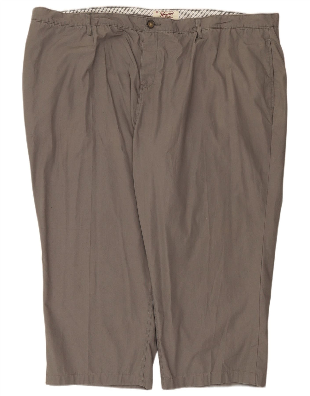 Ανδρικό παντελόνι Penguin Cropped W54 L25 Γκρι βαμβακερό