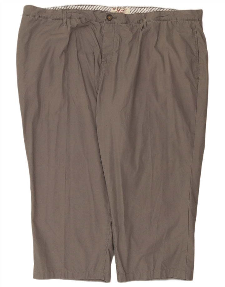 Ανδρικό παντελόνι Penguin Cropped W54 L25 Γκρι βαμβακερό