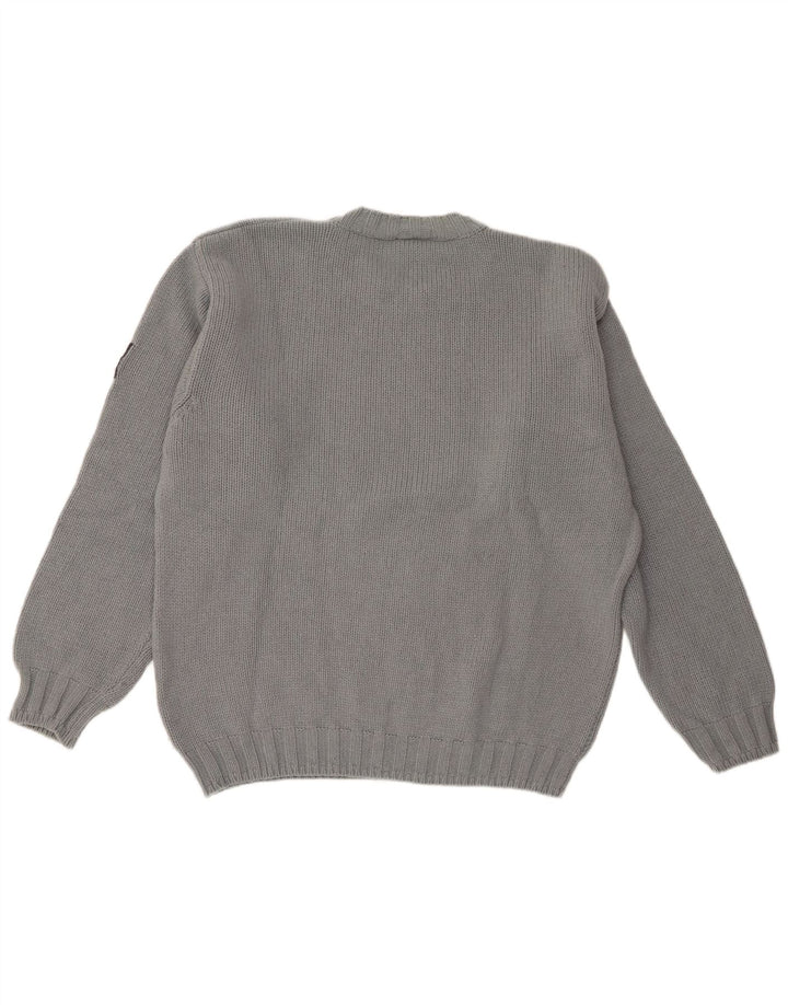 Murphy & Nye Ανδρικό πουλόβερ με λαιμόκοψη XL Γκρι