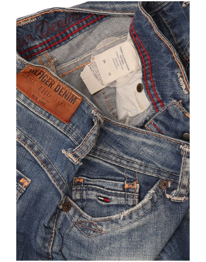 Tommy Hilfiger Γυναικείο ίσιο τζιν W26 L34 Μπλε βαμβακερό