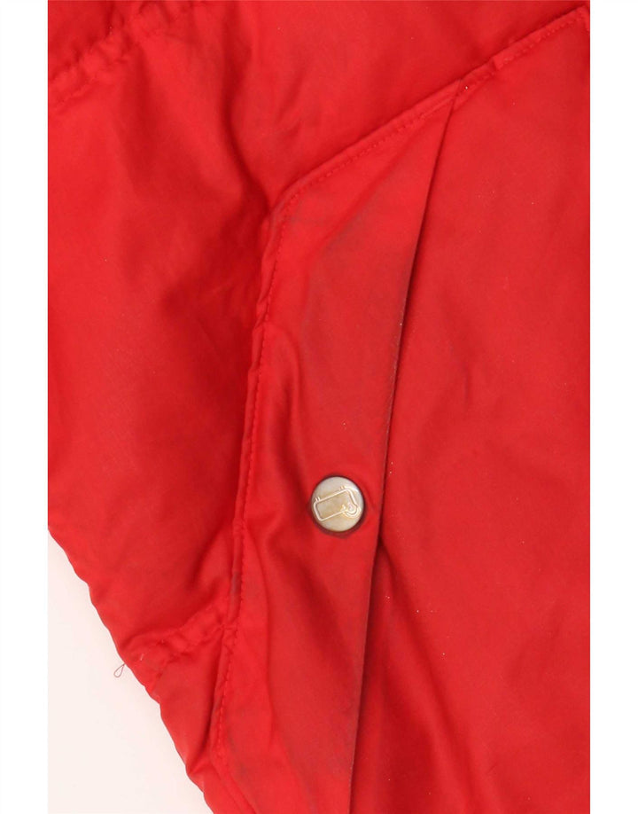 Woolrich Γυναικείο μπουφάν με επένδυση UK 10 Small Red Polyester