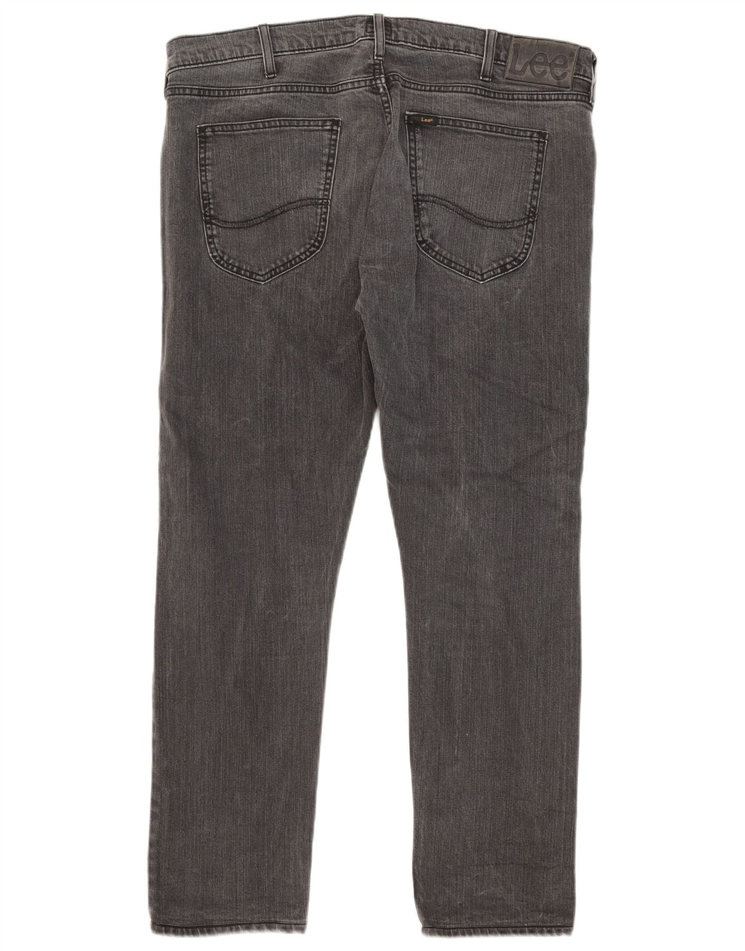 Lee Mens Luke Slim Jeans W36 L28 Γκρι βαμβακερό