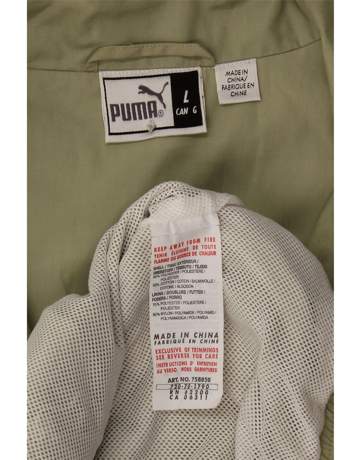 Ανδρική φόρμα Puma Top Jacket Large Khaki Polyester