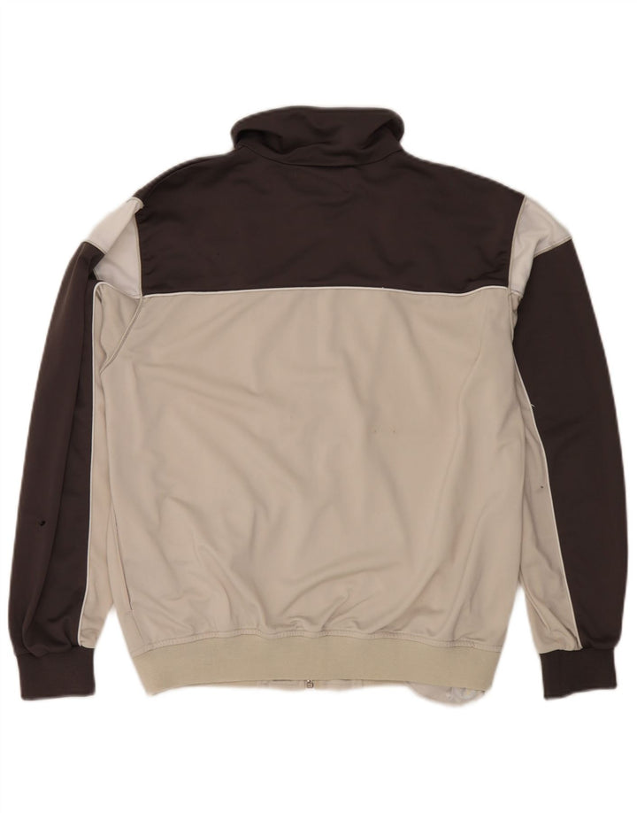 Ανδρική φόρμα Kappa Top Jacket Small Off White Colourblock Polyester