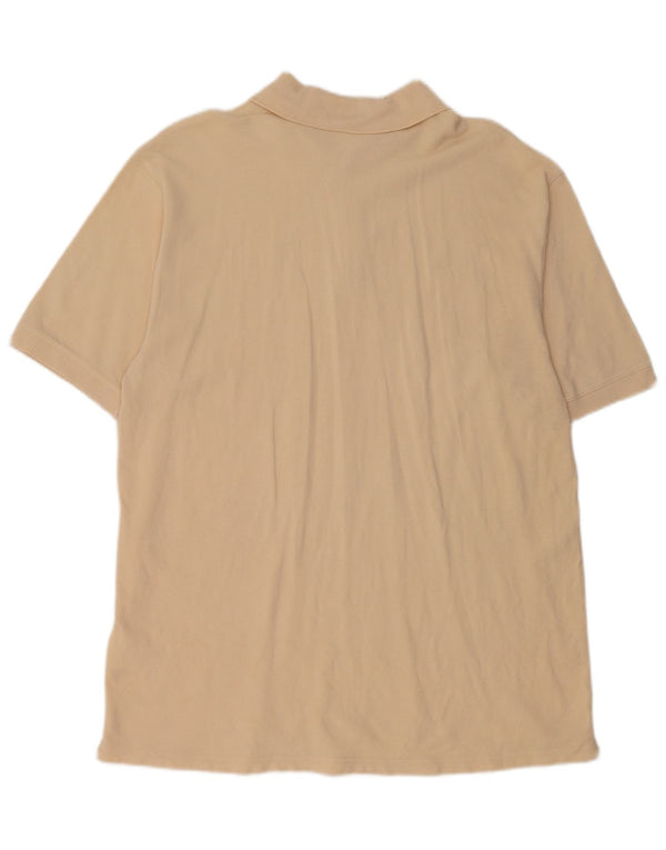 DIADORA Ανδρικό πουκάμισο πόλο XL Μπεζ βαμβακερό