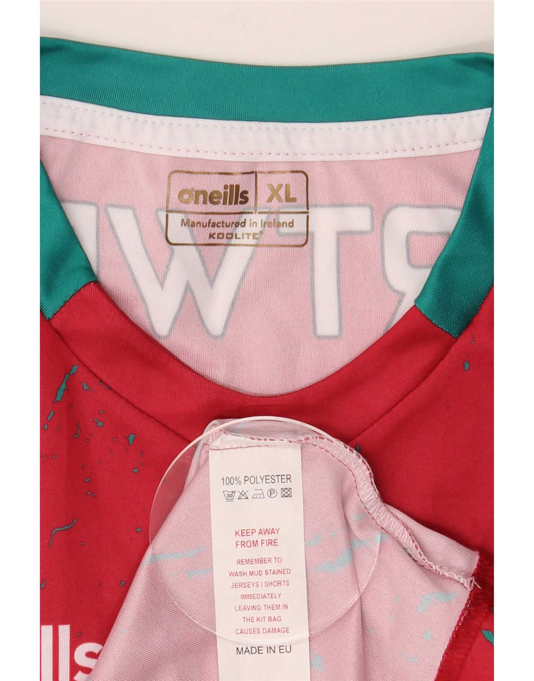 Ανδρικό γραφικό γιλέκο O'Neills Top XL Κόκκινο ριγέ πολυεστέρα