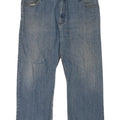 Marks & Spencer Mens Blue Harbor Straight Jeans W44 L29 Βαμβακερό