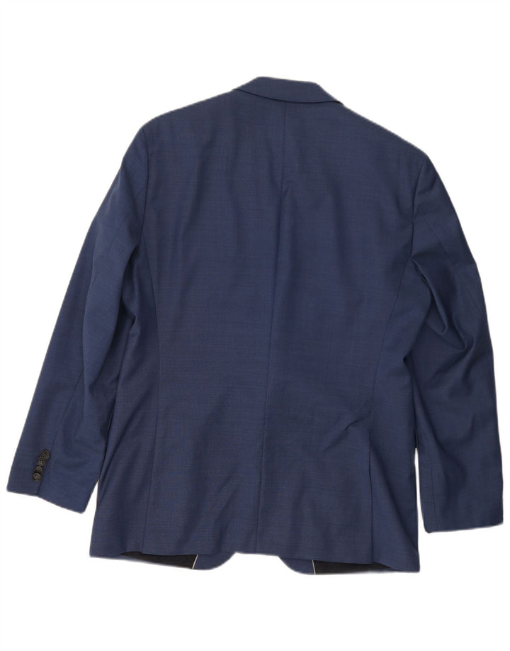 HUGO BOSS Ανδρικό μπουφάν σακάκι με 2 κουμπιά EU 50 Large Blue Wool