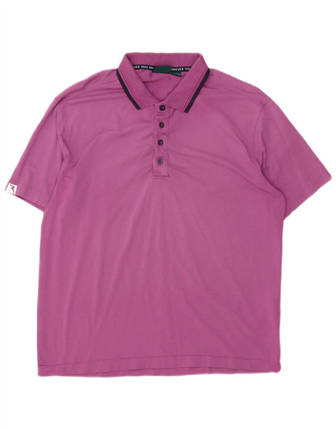 Chervo Ανδρικό πουκάμισο Polo IT 52 Large Purple Nylon