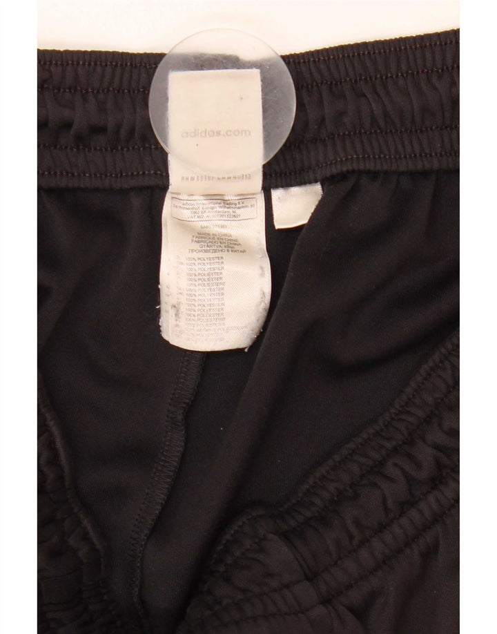 Ανδρικό σορτς Adidas Climalite Sport σορτς μεσαίο μαύρο ριγέ πολυεστέρα