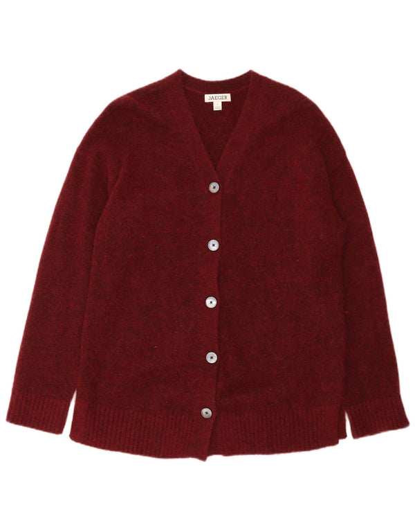 Γυναικεία ζακέτα Jaeger UK 10 Small Burgundy Polyamide