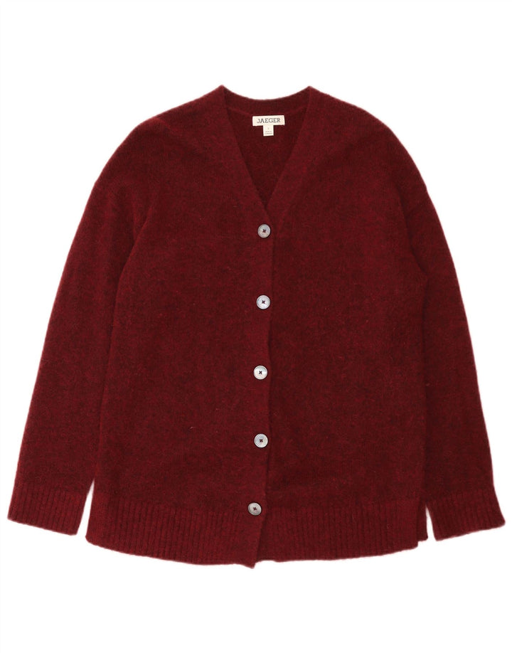 Γυναικεία ζακέτα Jaeger UK 10 Small Burgundy Polyamide