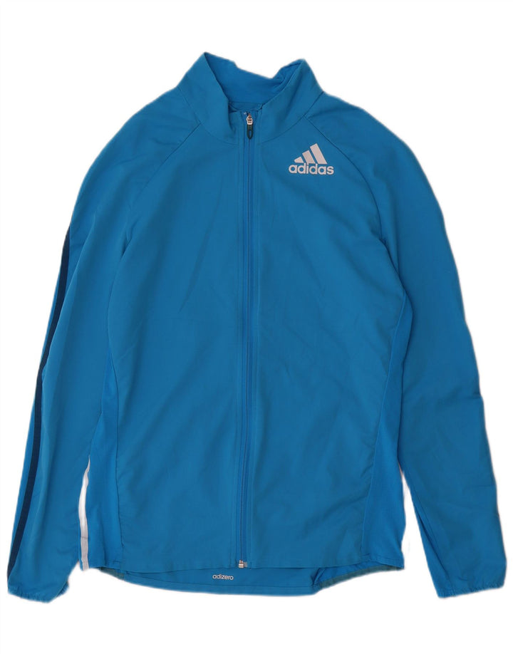 Ανδρική φόρμα Adidas Adizero Top Jacket μεγάλο μπλε πολυεστέρα
