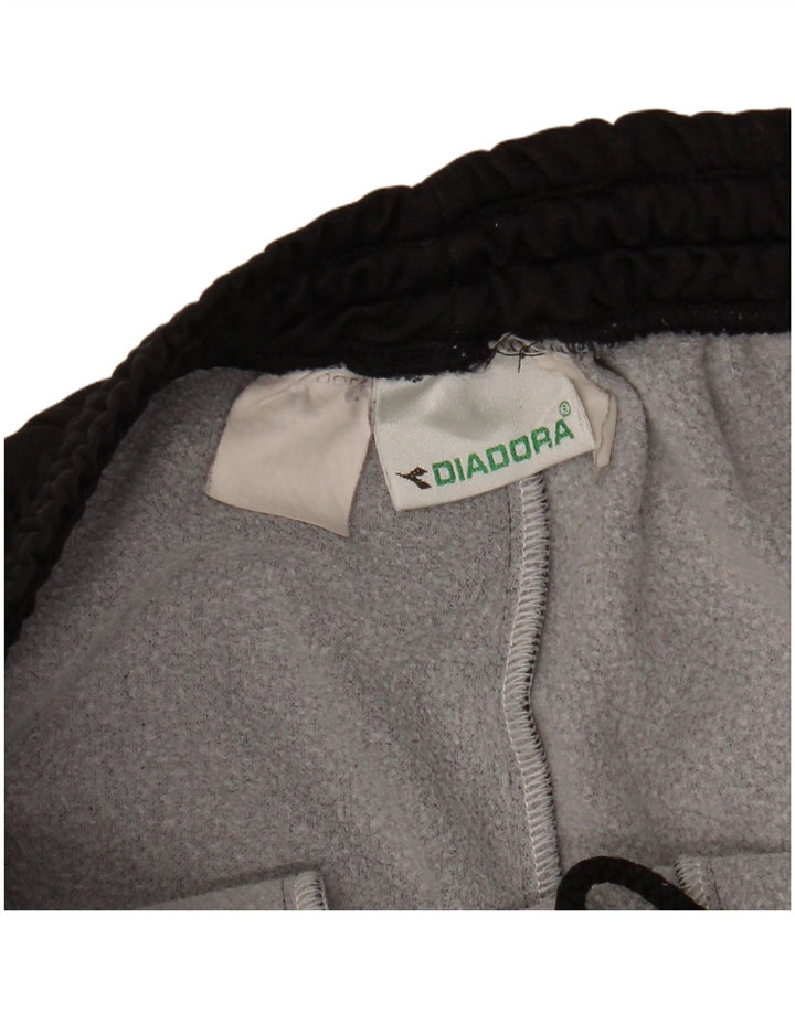 Ανδρική αθλητική φόρμα DIADORA Παντελόνι μεγάλο μαύρο χρώμα