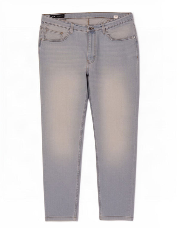Zara Ανδρικό Slim Jeans EU 42 Large W32 L26 Blue Cotton