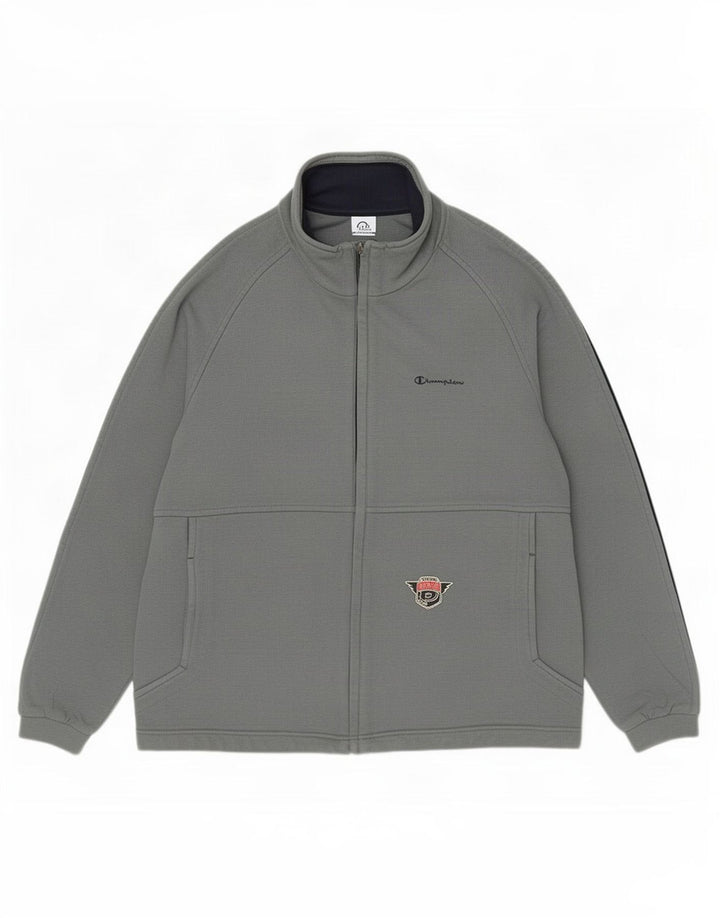 Ανδρική φόρμα Champion Top Jacket Μεγάλο Γκρι Ριγέ