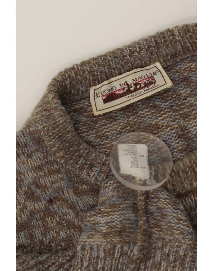 Vintage ανδρικό γιλέκο Tank Top XS Γκρι μαλλί