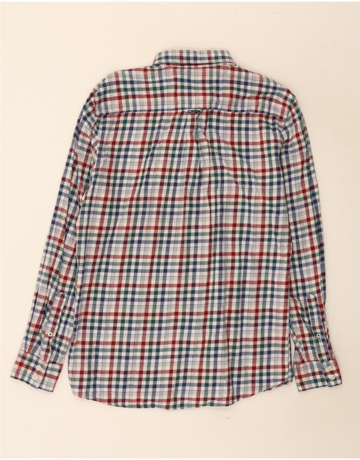 Ανδρικό πουκάμισο Crew Clothing Classic Fit Flannel με μεσαίο πολύχρωμο Gingham