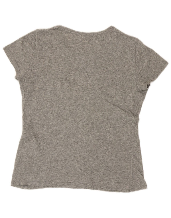 Γυναικείο γραφικό μπλουζάκι Levi's Top UK 12 μεσαίου γκρι βαμβακερό