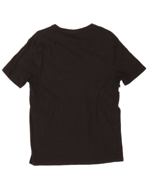 Ανδρικό κανονικό γραφικό μπλουζάκι Ellesse Top μεγάλο μαύρο ριγέ Sports
