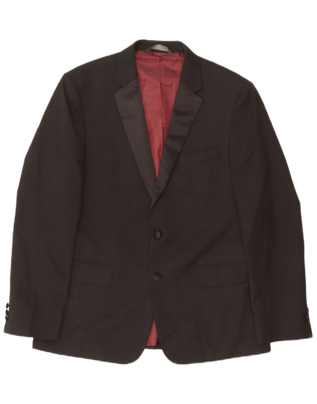 Marks & Spencer Ανδρικό μπουφάν blazer UK 42 μεγάλο μαύρο πολυεστέρα