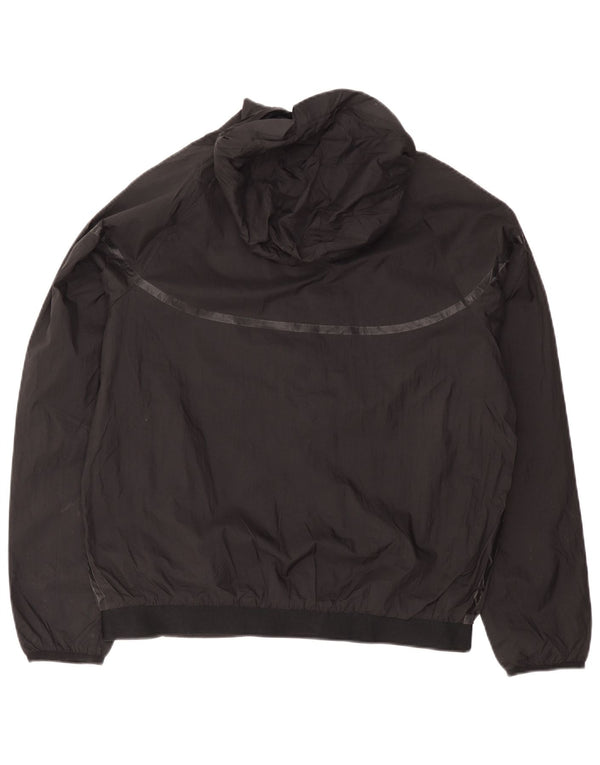 Ανδρική φόρμα Nike με κουκούλα Μπουφάν με μεσαίο μαύρο νάιλον