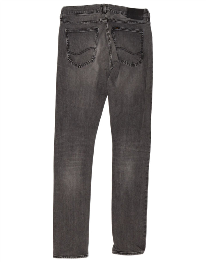 Lee Womens Luke Slim Jeans W30 L34 Γκρι βαμβακερό