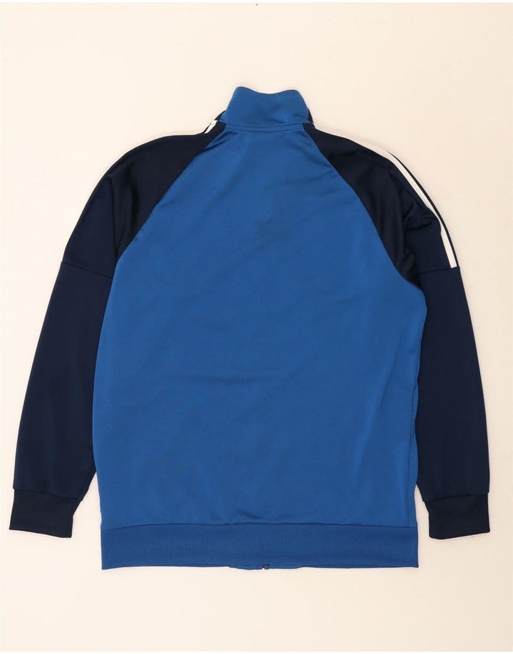 Ανδρική φόρμα Adidas Top Jacket UK 44/46 Large Blue Colorblock Polyester
