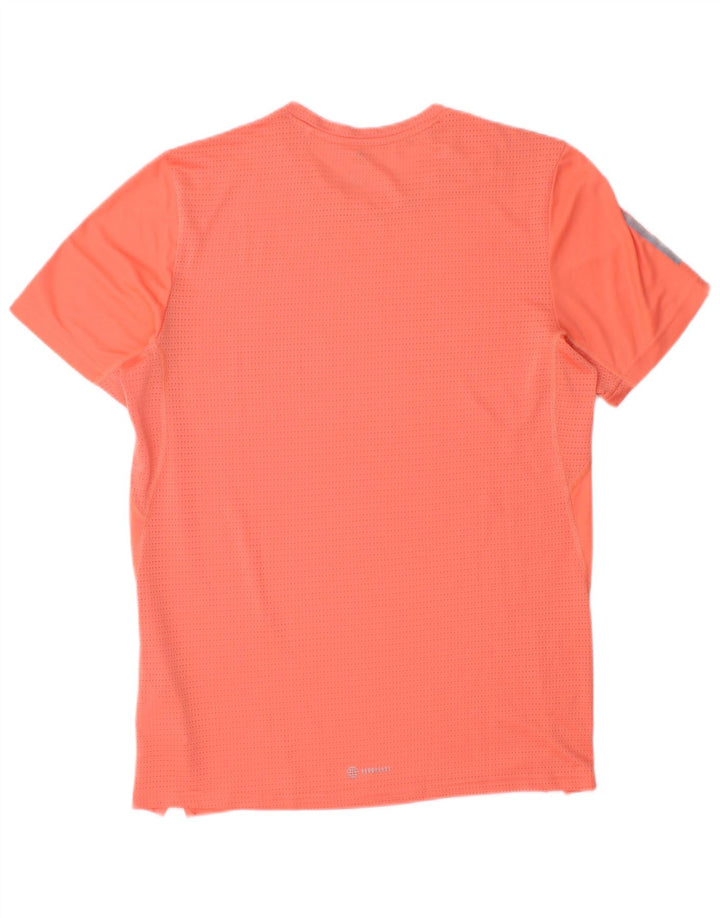 Ανδρικό T-Shirt για τρέξιμο Adidas Top Small πορτοκαλί πολυεστέρας