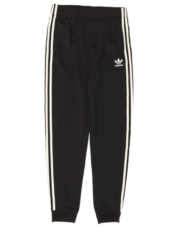 ADIDAS για αγόρια αθλητικά παντελόνια Joggers 14-15 ετών Μαύρο ριγέ πολυεστέρα
