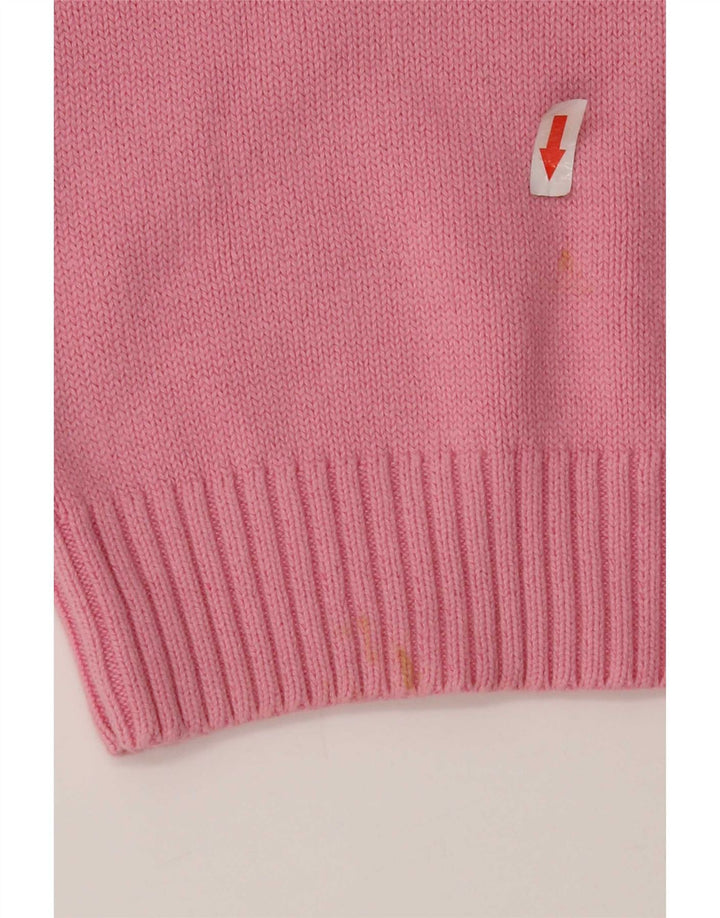 Ανδρικό πουλόβερ Marks & Spencer Blue Harbor Crew Neck Jumper Μεγάλο Ροζ
