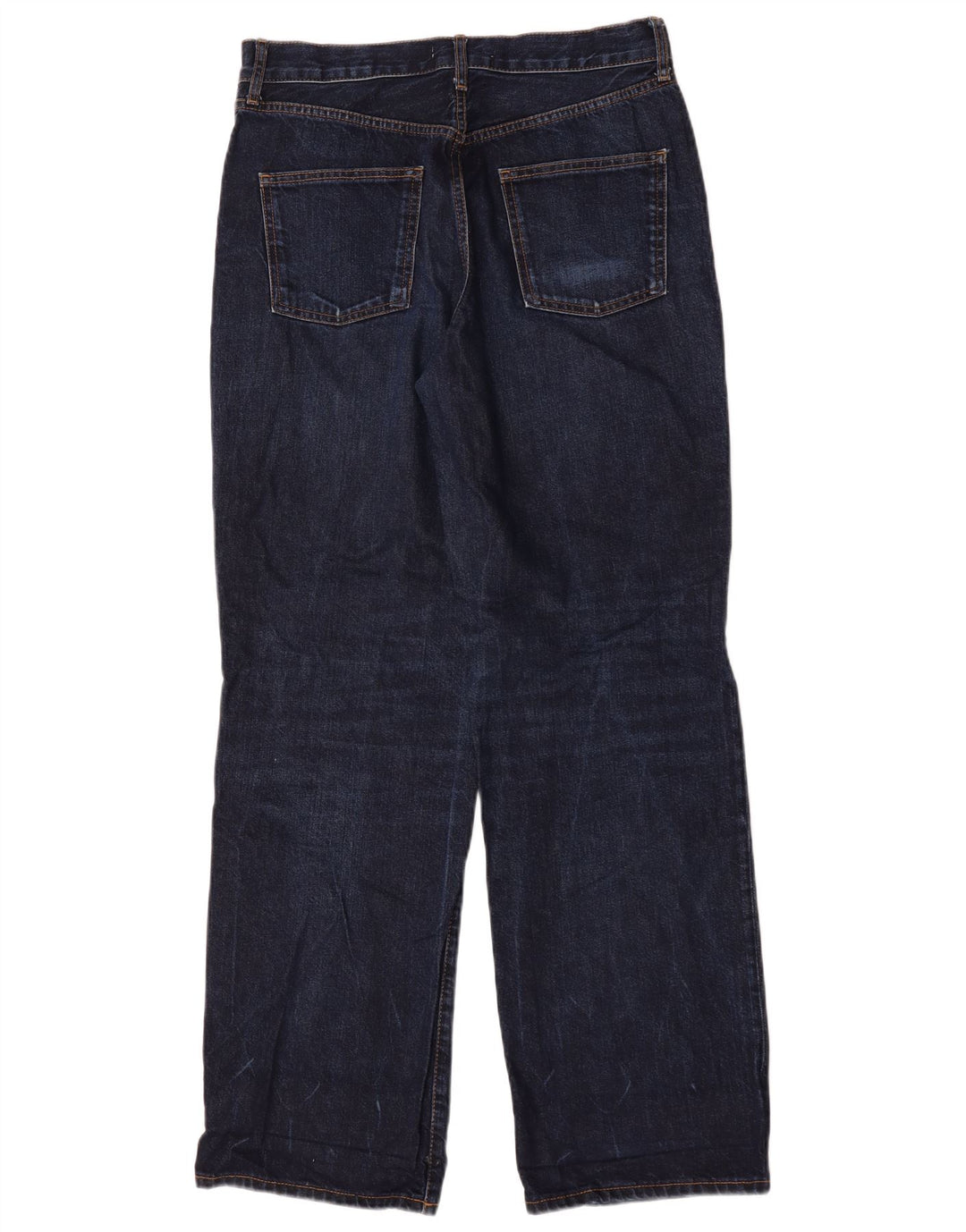 Zara Γυναικείο Straight Jeans EU 40 Medium W30 L33 Blue Cotton