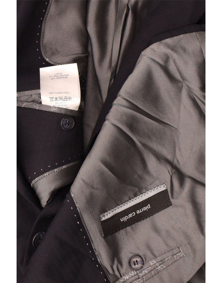 Pierre Cardin Ανδρικό μπουφάν σακάκι με 2 κουμπιά UK 42 XL Navy Blue Polyester