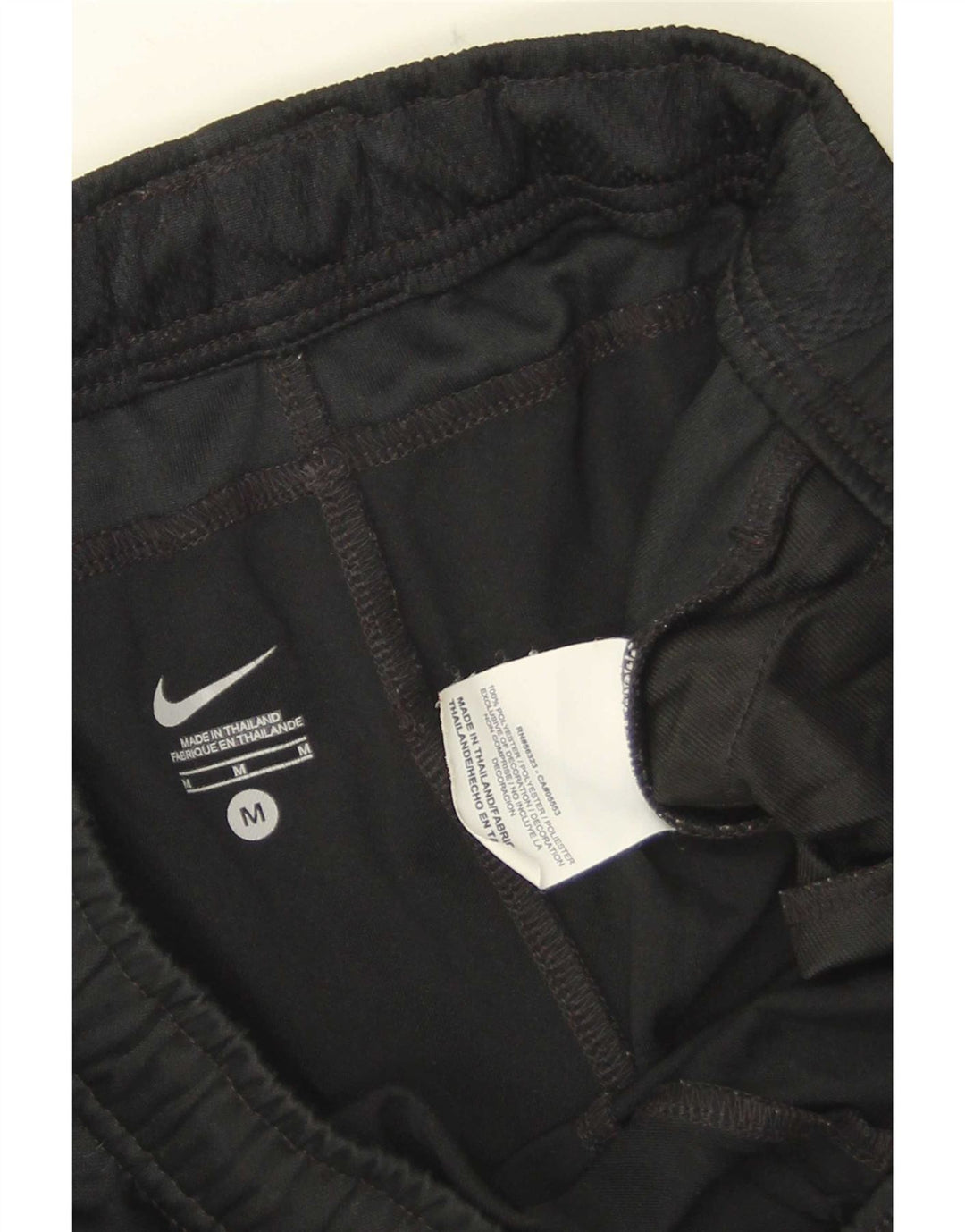 Ανδρικό αθλητικό σορτς Nike από μεσαίο μαύρο πολυεστέρα