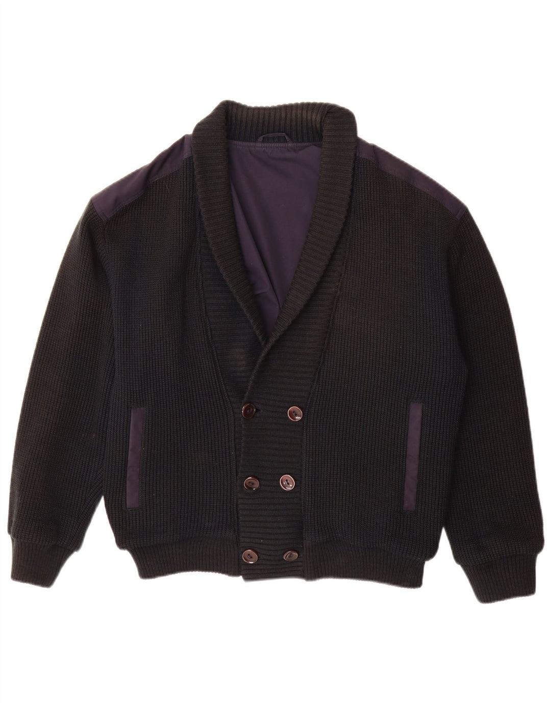 Vintage Ανδρικό Ζακέτα με διπλό στήθος IT 48 Medium Navy Blue