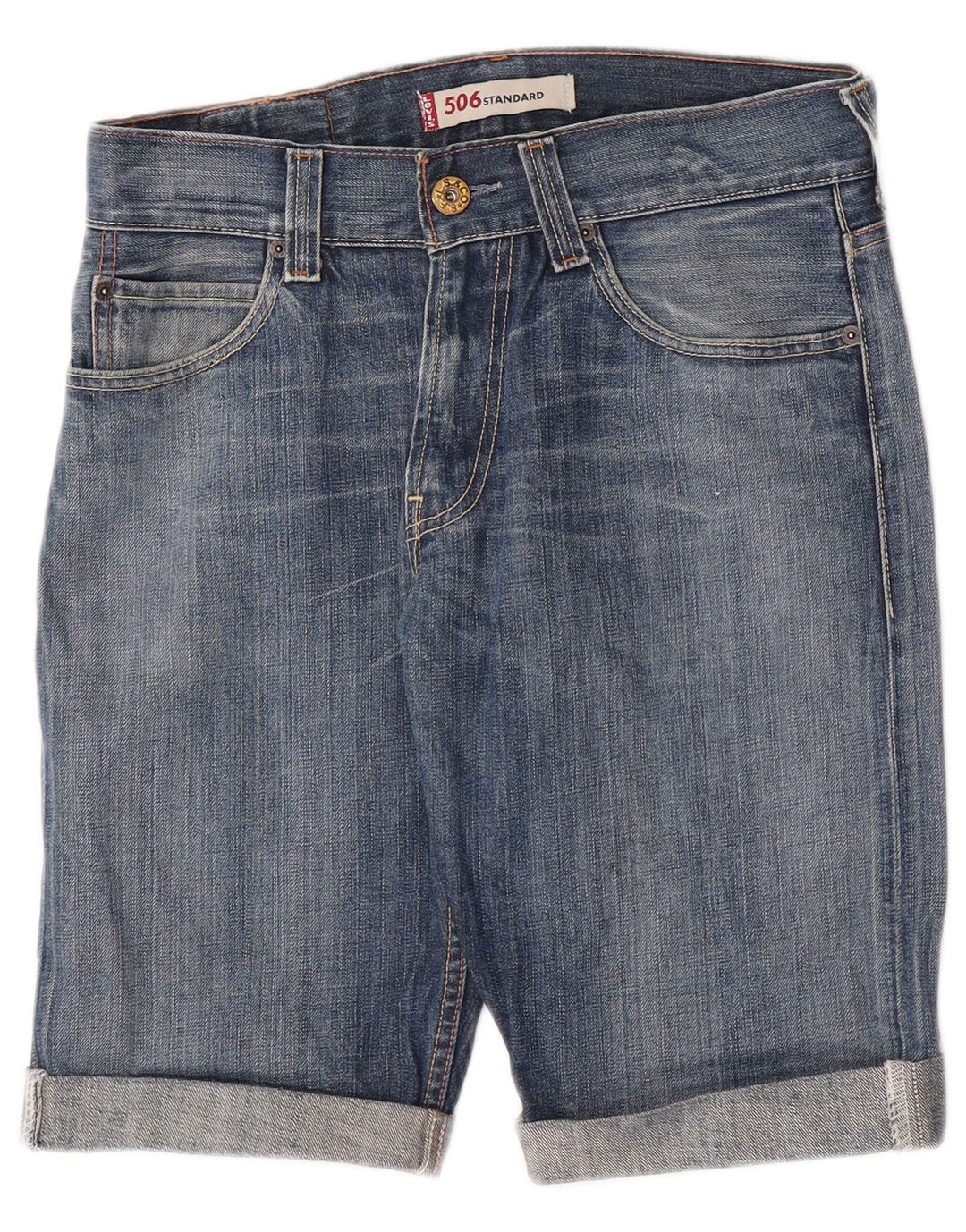 Ανδρικό τζιν σορτς Levi's 506 W31 μεσαίο μπλε βαμβακερό