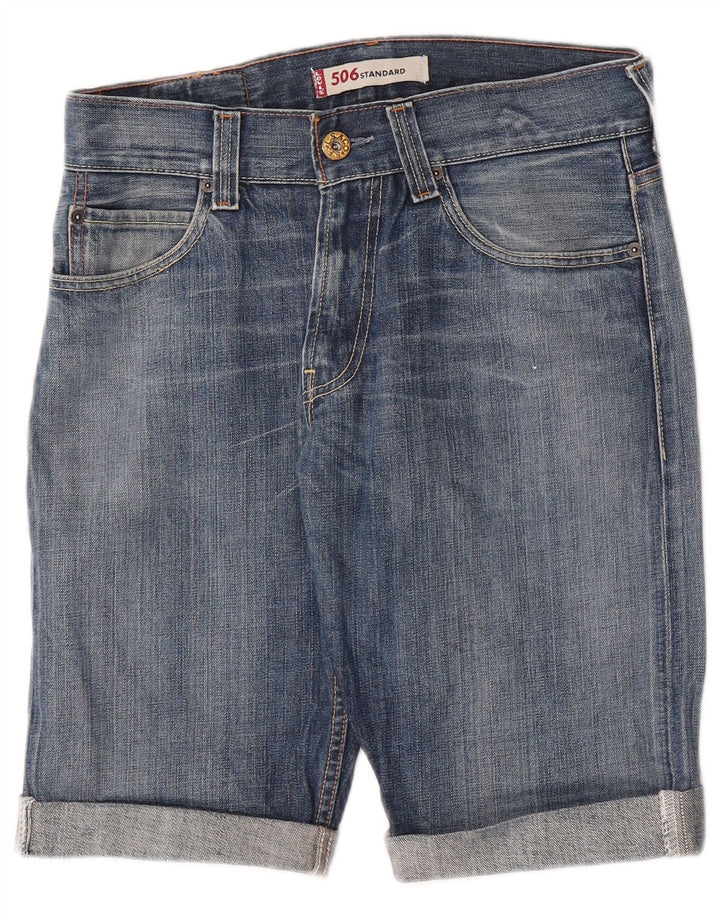 Ανδρικό τζιν σορτς Levi's 506 W31 μεσαίο μπλε βαμβακερό