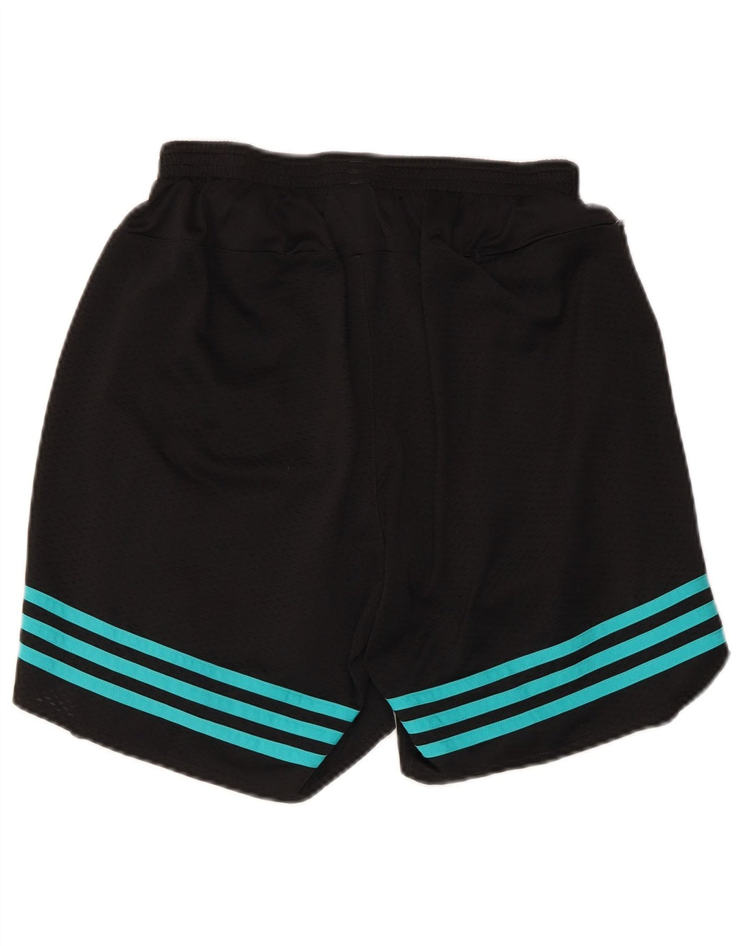 Ανδρικό αθλητικό σορτς Adidas από μεσαίο μαύρο πολυεστέρα