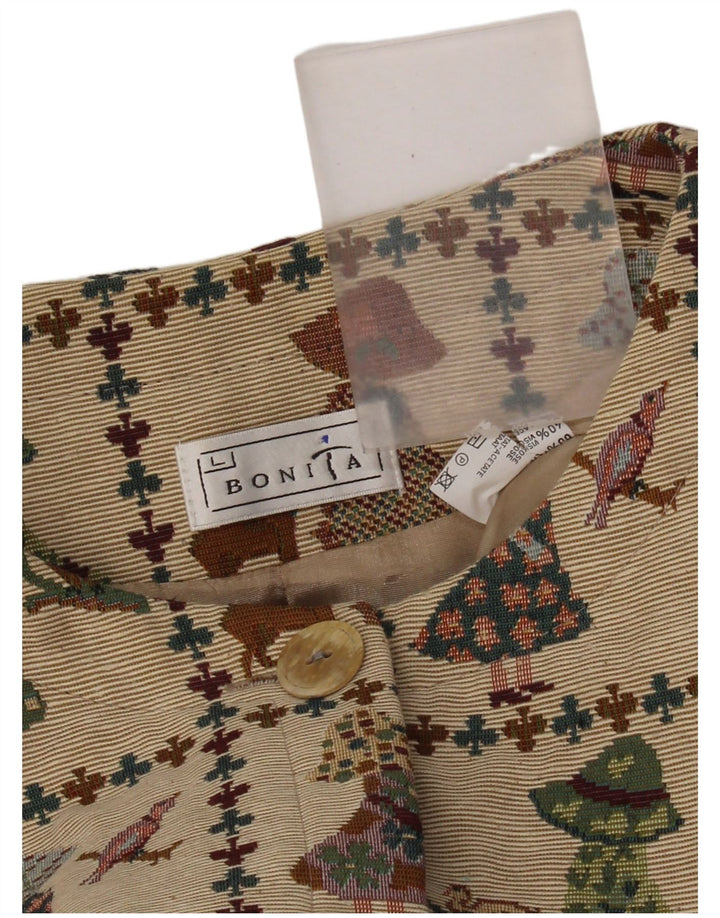 Bonita Γυναικείο μπουφάν Bolero UK 16 Large Beige Polyester Novelty