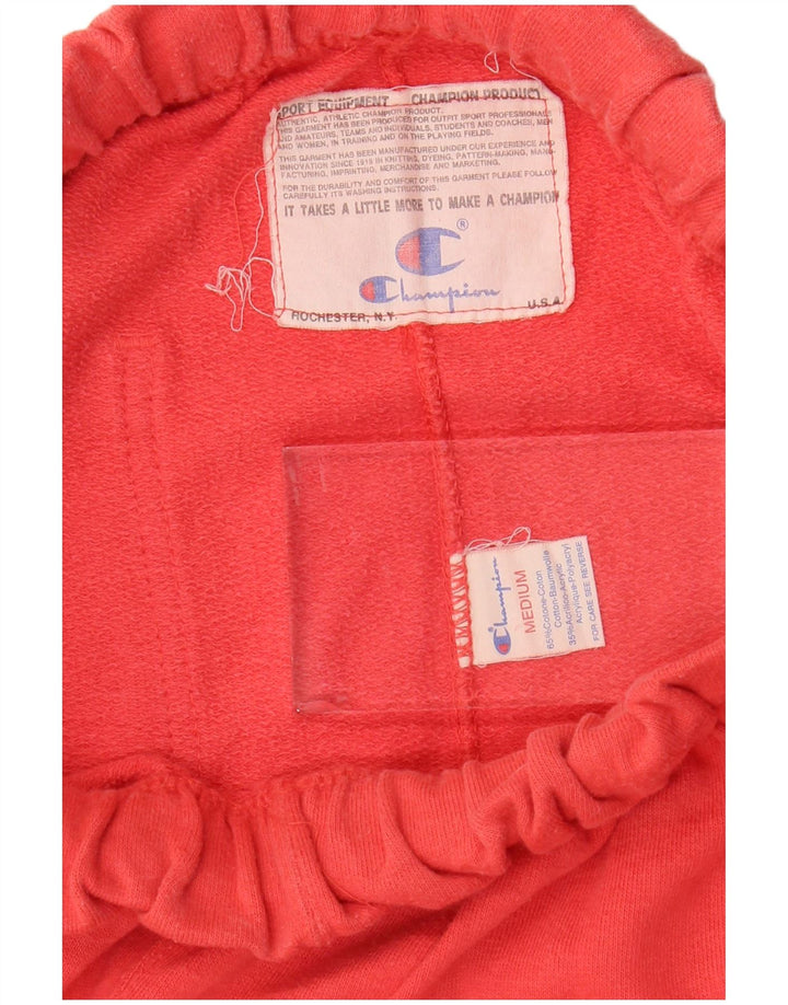Γυναικεία αθλητική φόρμα CHAMPION Παντελόνι Joggers UK 14 Μεσαίο κόκκινο βαμβακερό