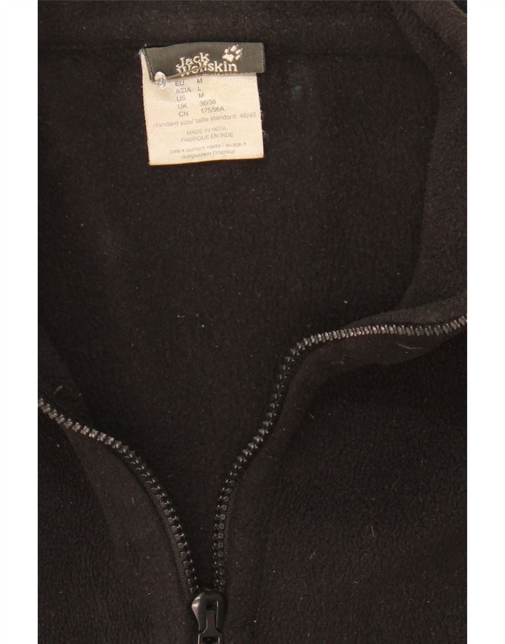 Jack Wolfskin Ανδρικό Fleece Jacket UK 36/38 Medium Black Polyester
