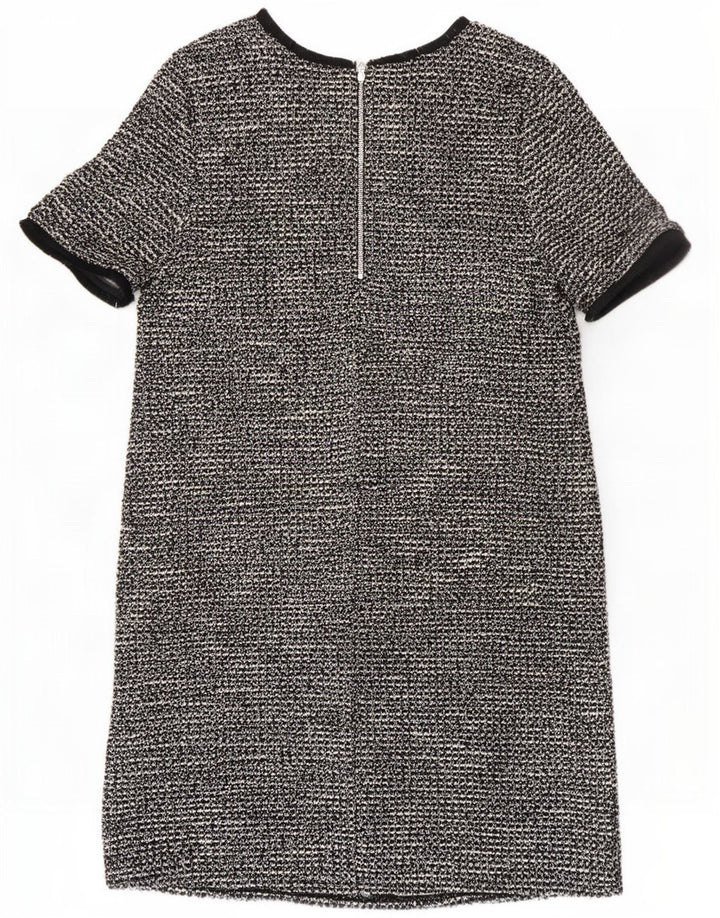 Wallis Γυναικείο φόρεμα Shift UK 12 Medium Black Flecked Polyester