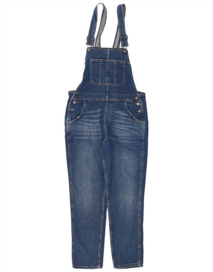 FAT FACE Γυναικεία Lewes Dungarees Jeans UK 12 Medium W34 L27 Blue Cotton