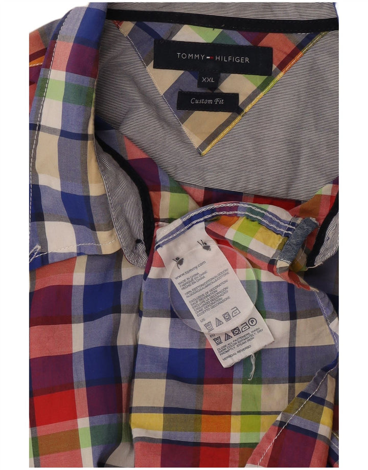 Tommy Hilfiger Ανδρικό πουκάμισο Custom Fit 2XL Πολύχρωμο βαμβακερό