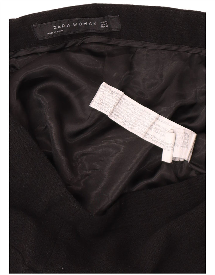 Zara Γυναικείο Σορτς Medium W28 Μαύρο Πολυεστέρας
