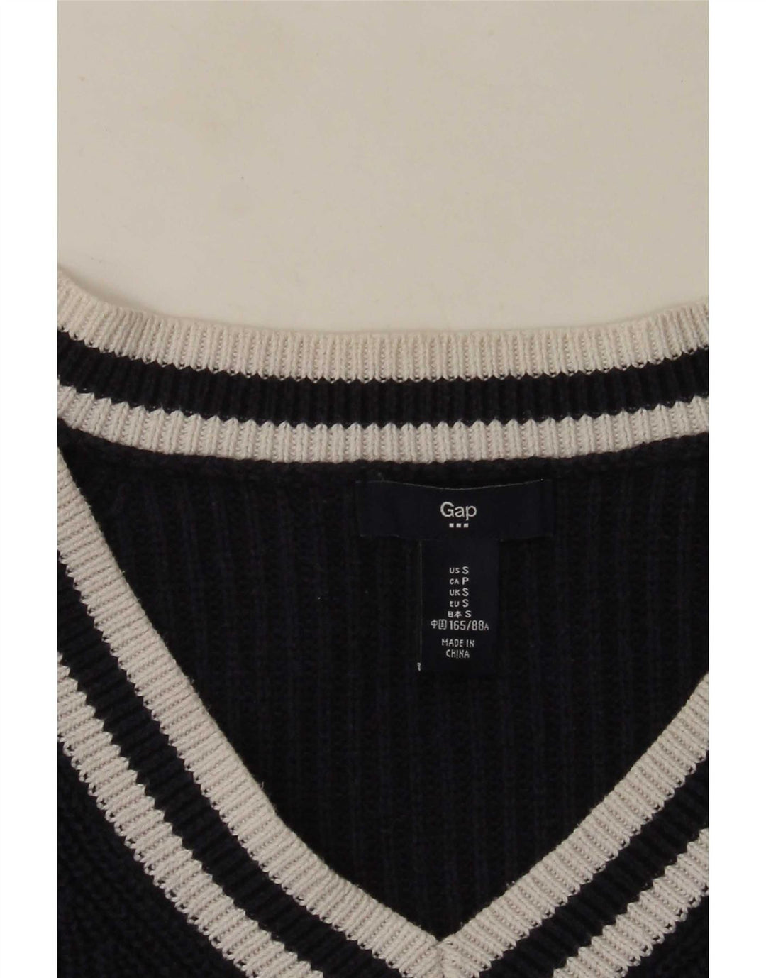 Gap Γυναικείο πουλόβερ με λαιμόκοψη UK 10 Small Navy Blue