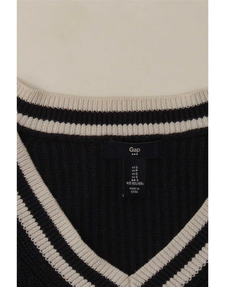 Gap Γυναικείο πουλόβερ με λαιμόκοψη UK 10 Small Navy Blue